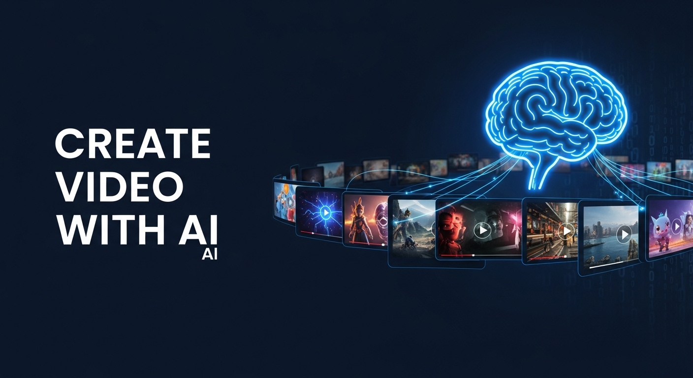 Create Video With AI Banner