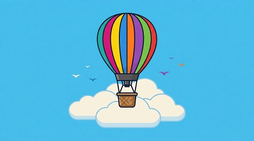 balloon after