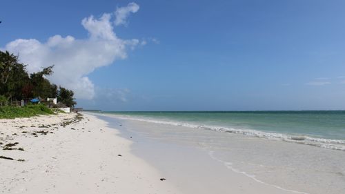 Beach before