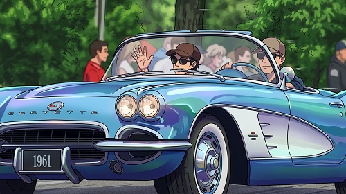 car after