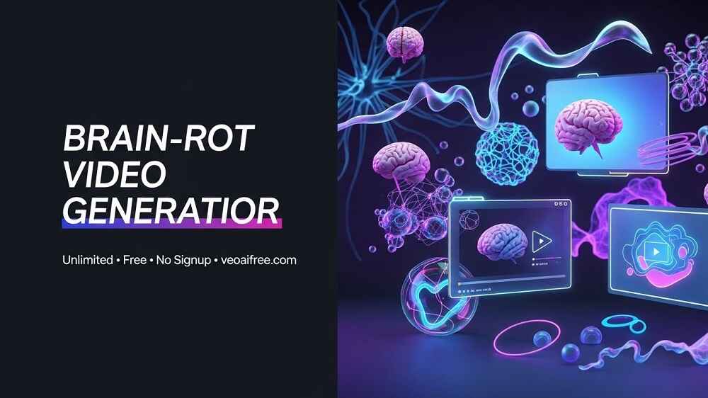 Brain-rot Video Generator - Veo AI Free