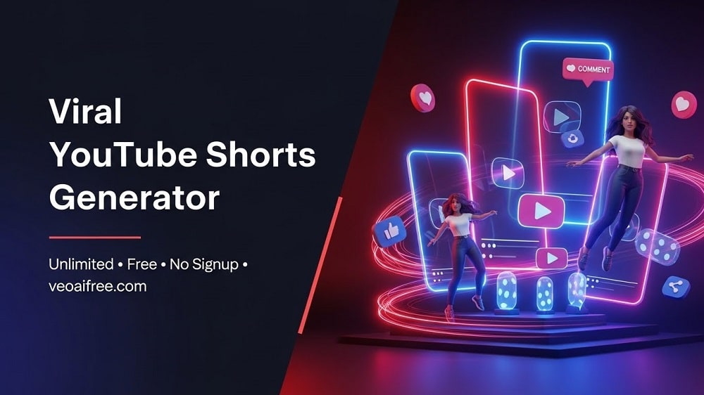 Viral YouTube Shorts Generator - Veo AI Free
