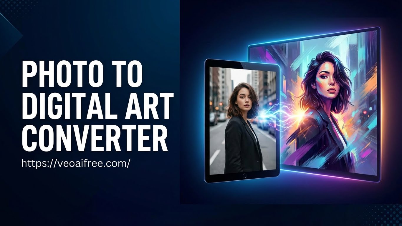 Photo to Digital Art Converter - Veo AI Free
