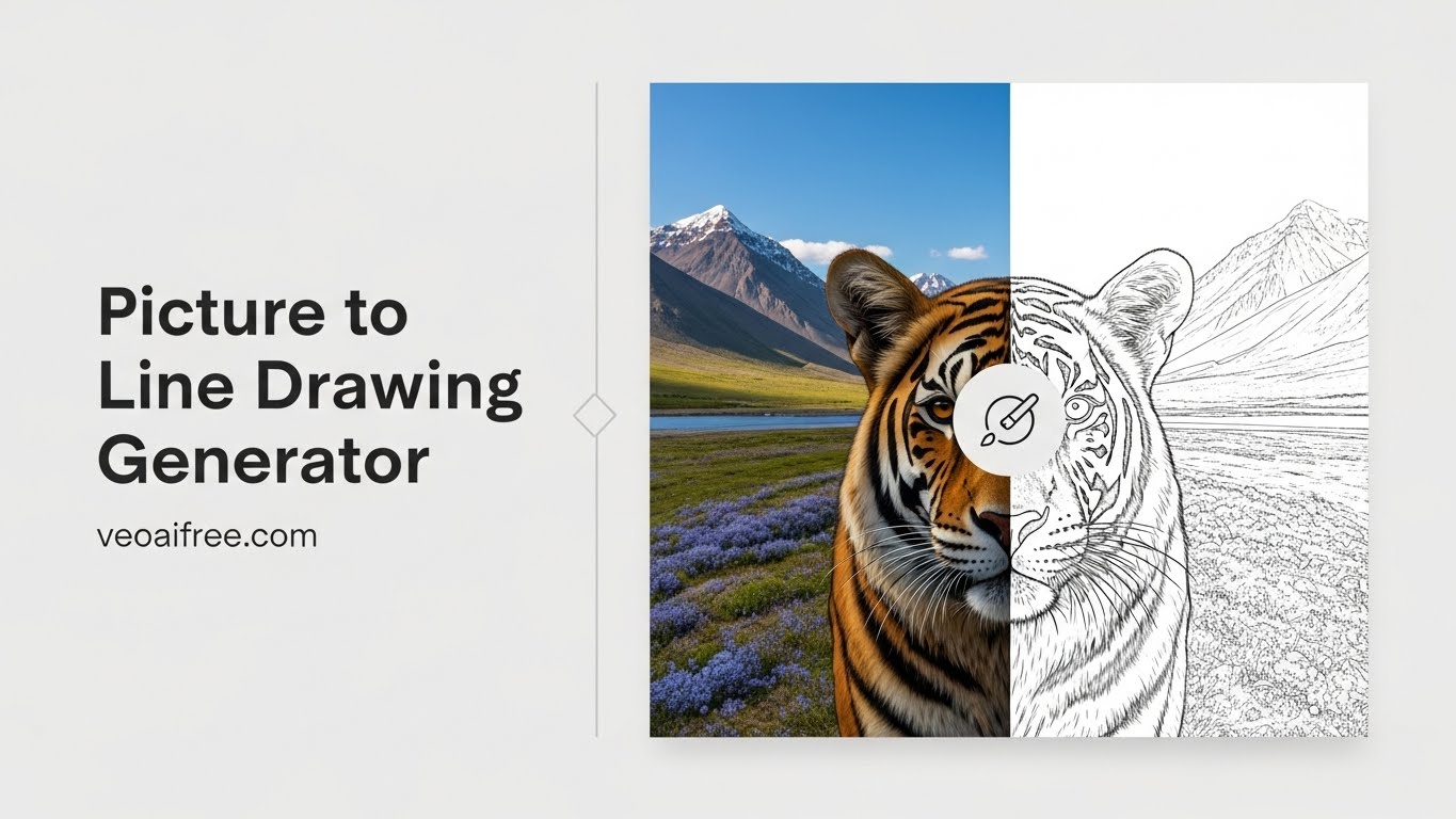 Picture to Line Drawing Generator - Veo AI Free