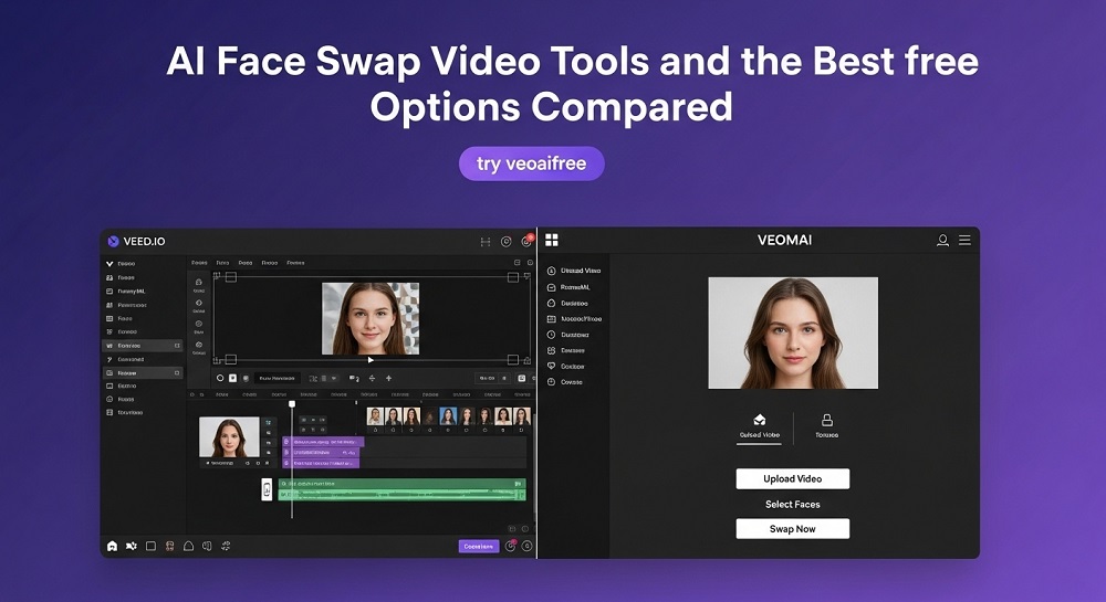 aI face swap video tools and the best free options compared