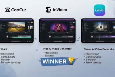 capcut vs invideo vs canva ai video generator and which free tool wins