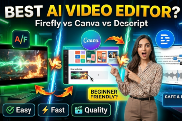 Adobe Firefly vs Canva vs Descript Which AI Video Editor Works Best for Beginners