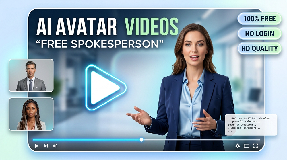 best ai avatar video generators to create professional spokesperson videos for free