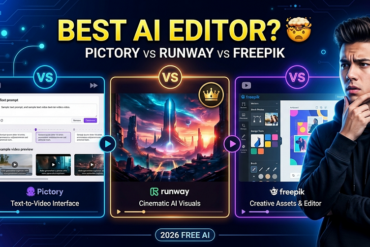 pictory vs runway vs freepik which ai video editor is best for content creators