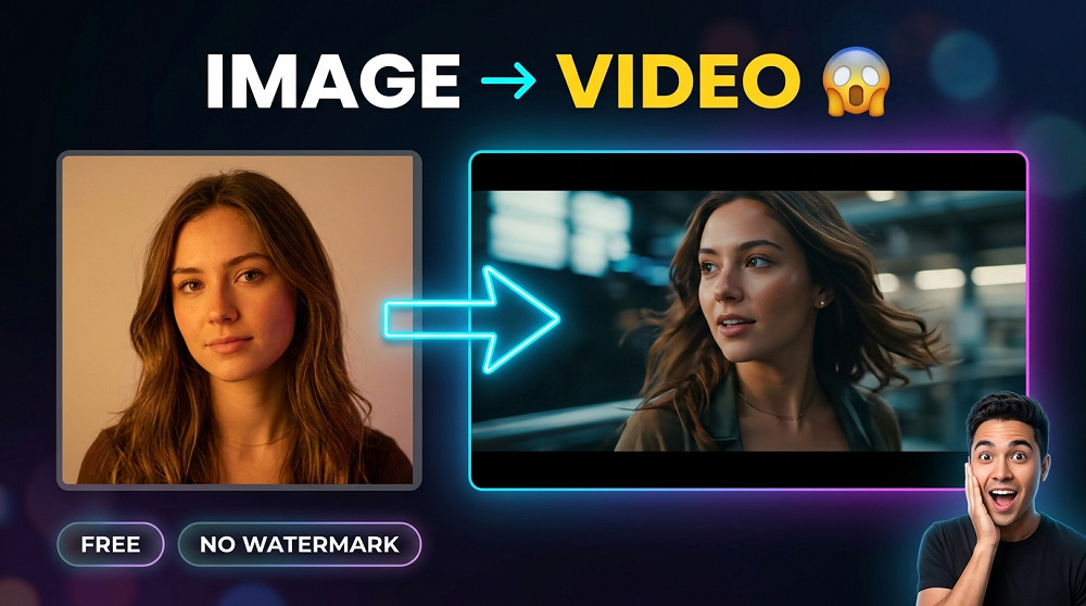 how to make ai videos from images for free without watermark or sign up