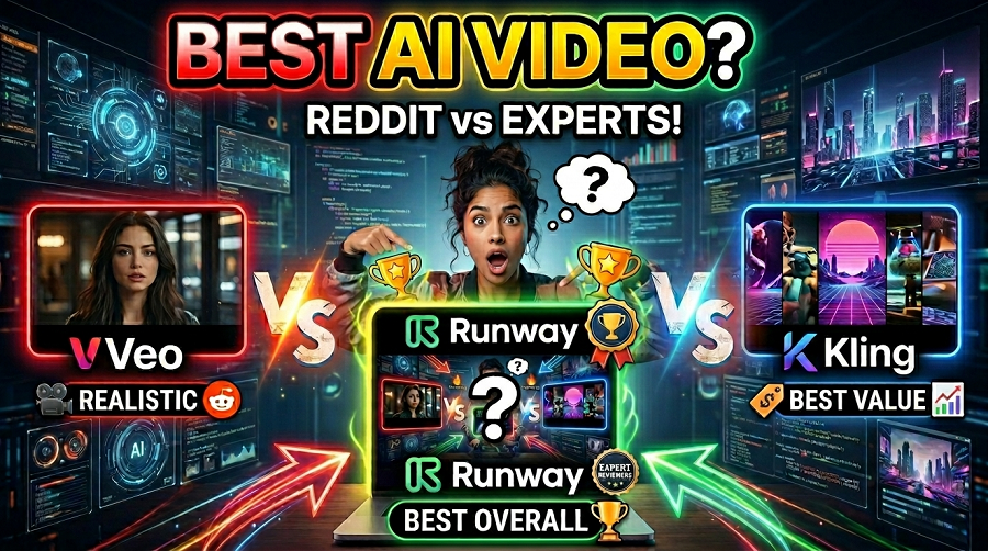 what is the best ai video generator in 2026 according to reddit and expert reviews