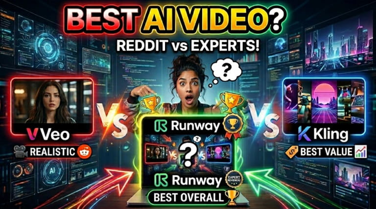 what is the best ai video generator in 2026 according to reddit and expert reviews