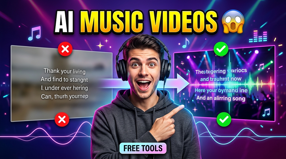 best ai lyric and music video maker tools to create stunning visuals for free