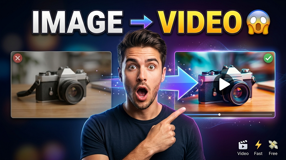 how to create short ai videos from images without watermark and without sign up