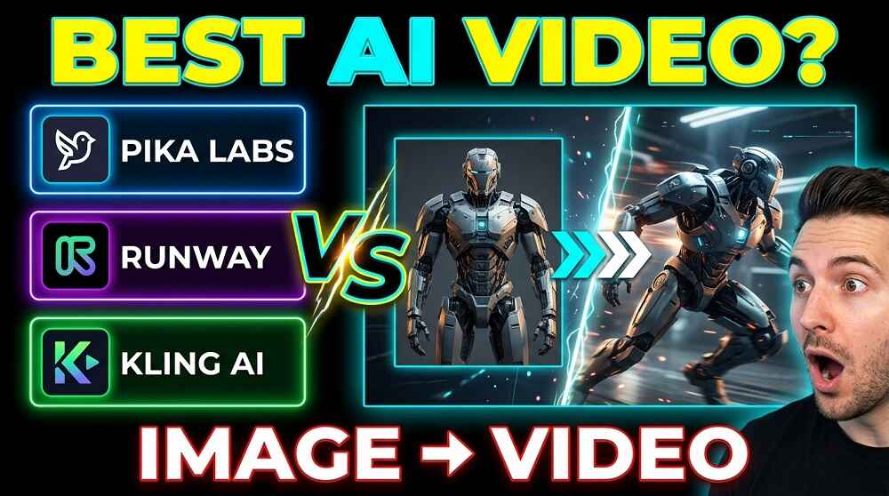 Pika Labs vs Runway vs Kling AI Image to Video Which Tool Produces the Best Results
