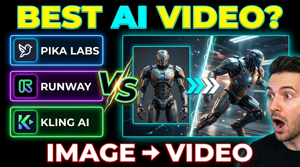 pika labs vs runway vs kling ai image to video which tool produces the best results