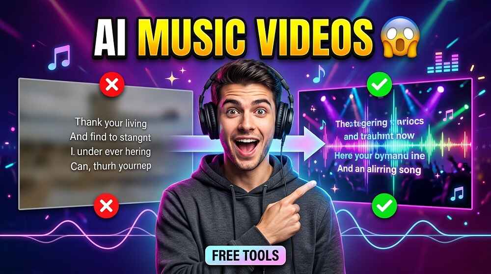 best ai lyric and music video maker tools to create stunning visuals for free