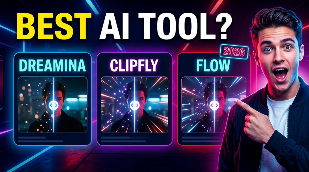 hedra vs dreamina vs clipfly vs flow which new ai video generator is worth trying in 2026