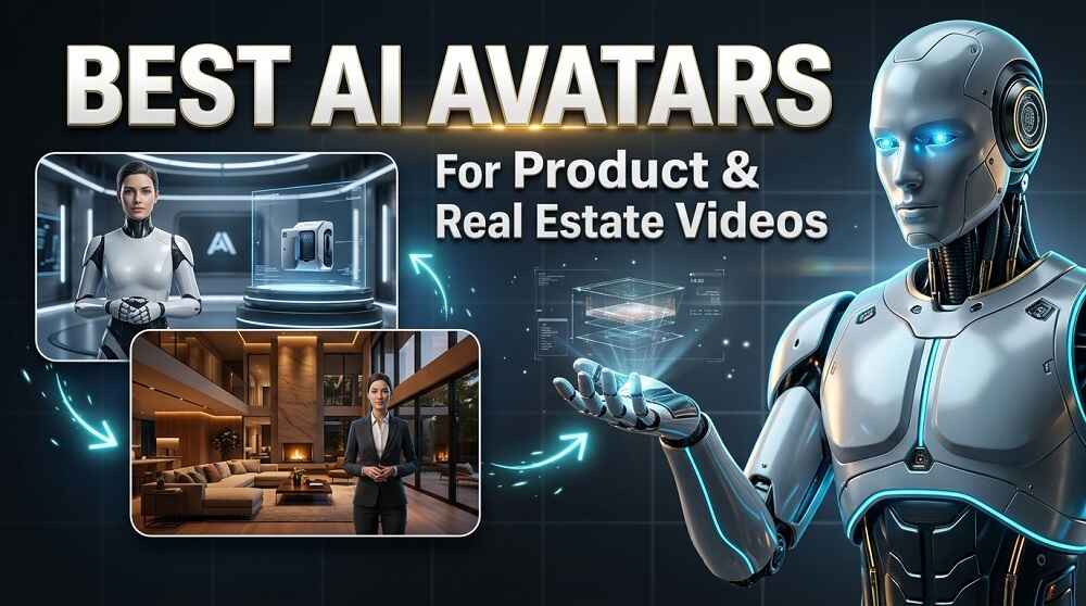 top ai avatar solutions for product explainer and real estate walkthrough videos
