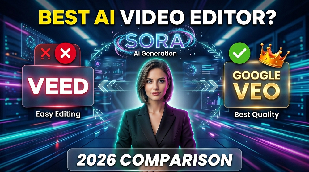 veed vs sora vs google veo which ai video editor is best for content creators in 2026