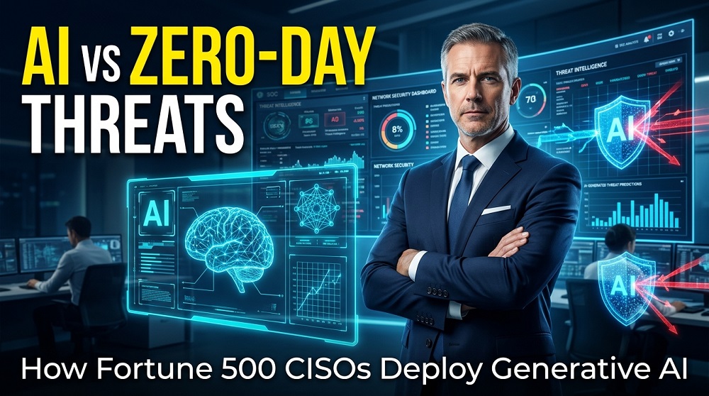 How Fortune 500 CISOs Deploy Generative AI in Cybersecurity to Neutralize Zero-Day Threats