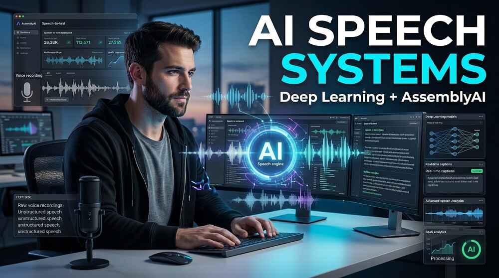 how saas engineers build advanced speech systems using assembly ai and deep learning